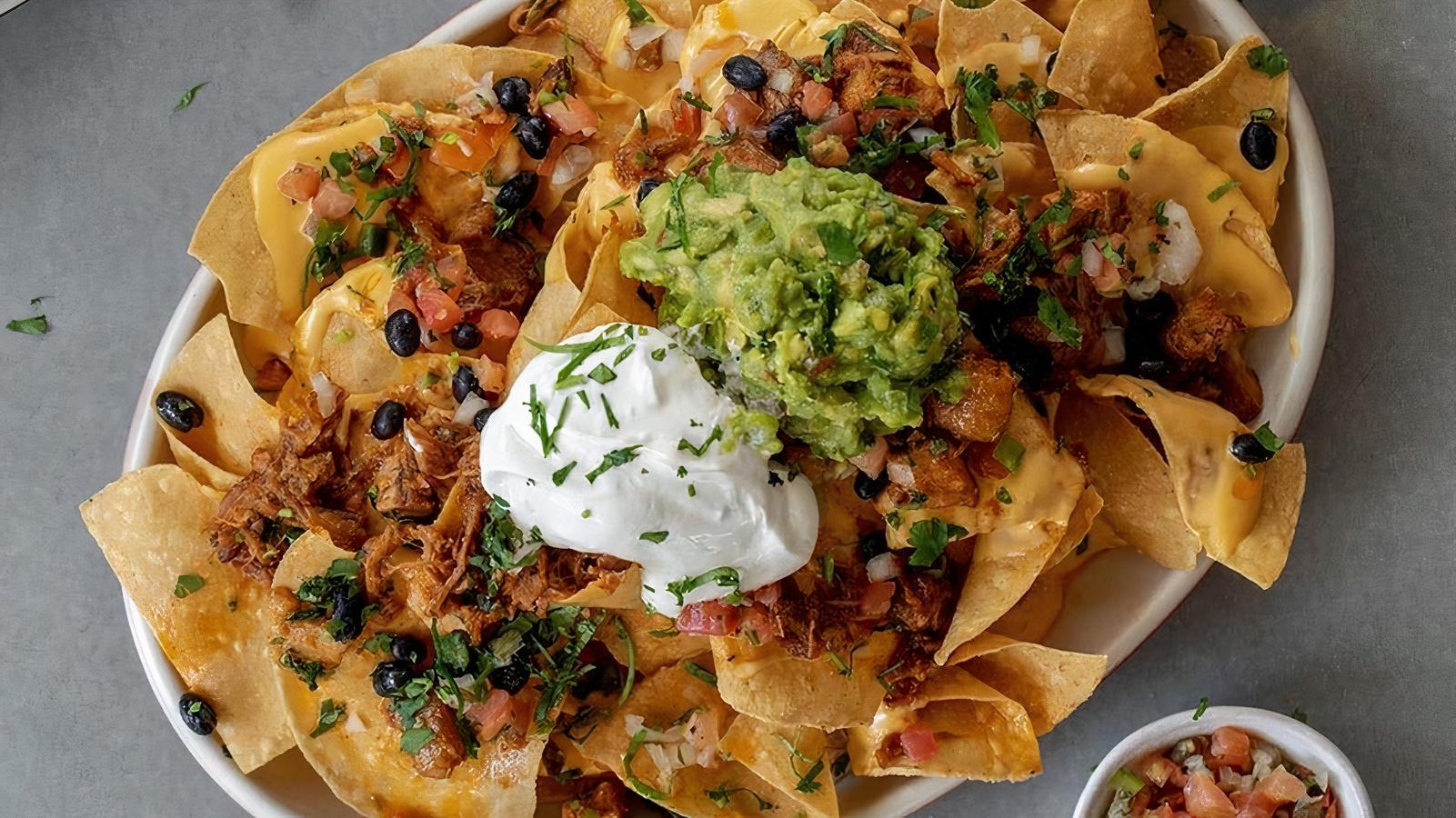 BBQ Pork Belly Nachos