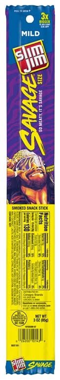 Slim Jim Savage Mild 3oz
