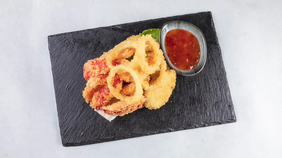 Mixed vegetable tempura