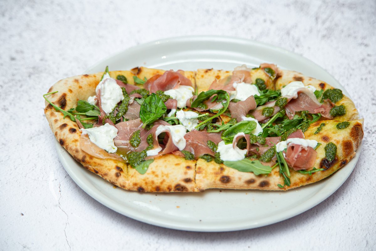 Foccacia Con Mozzarela E Pistacchi