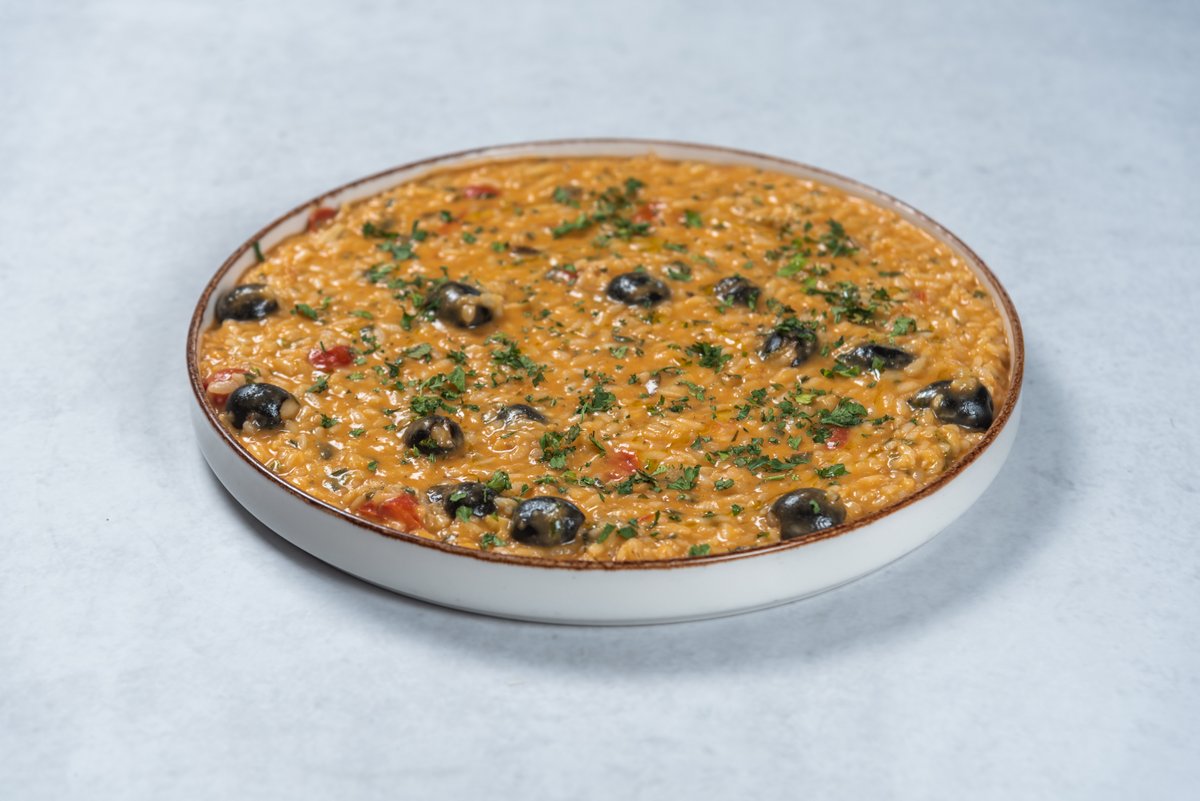 Putanesca risotto