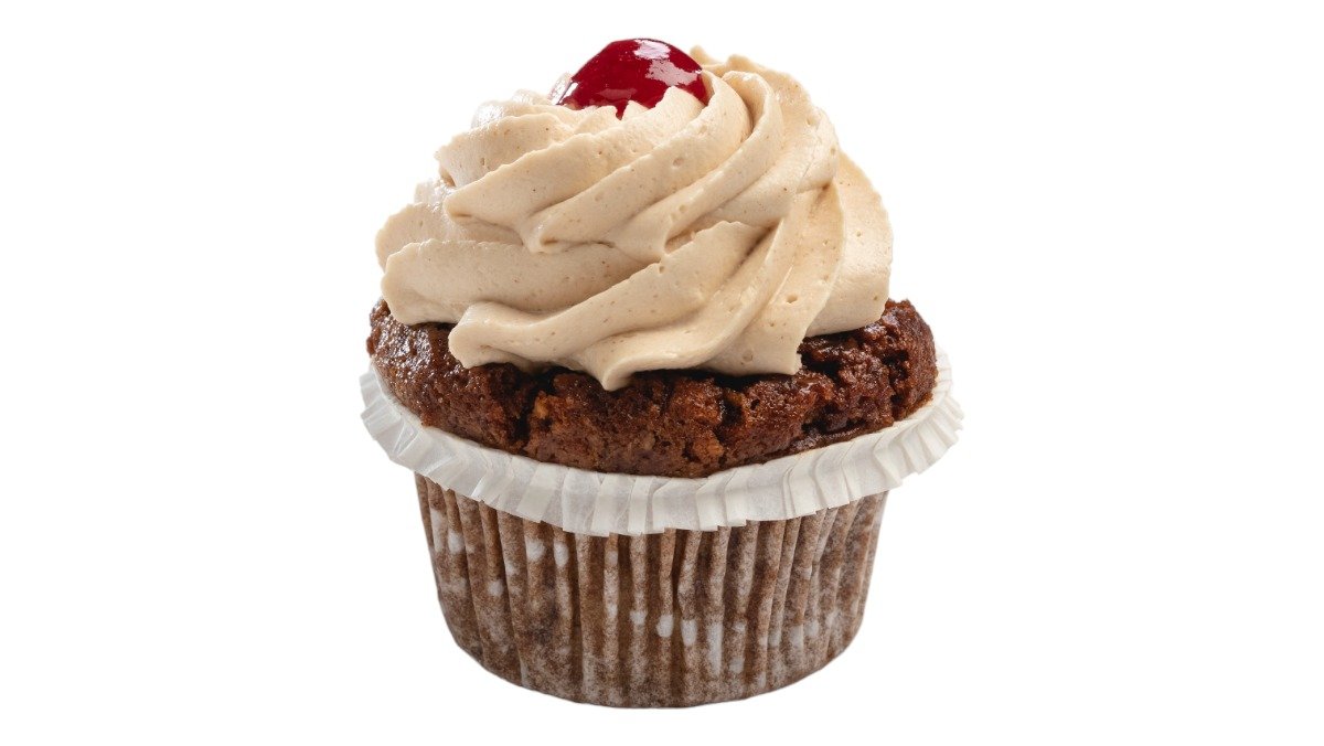 Erdnuss-Cupcake (glutenfrei, vegan)