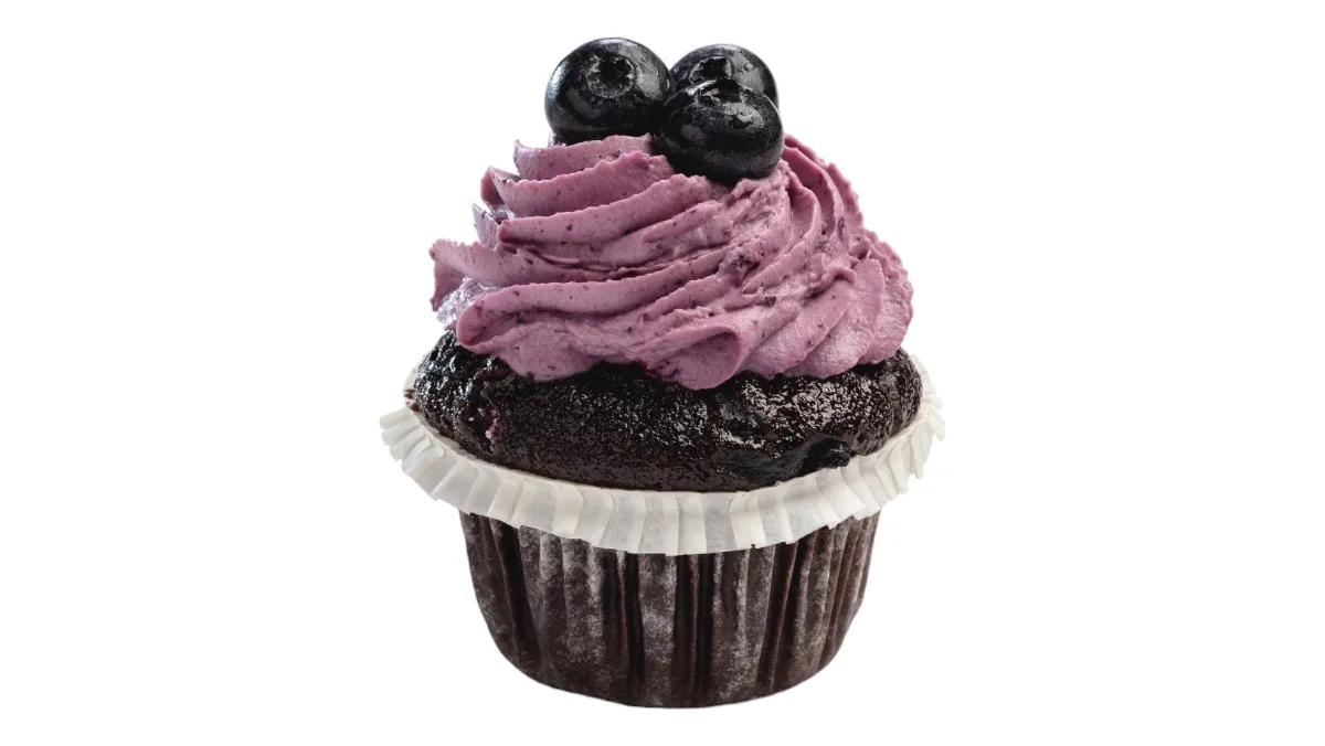 Heidelbeer-Cupcake