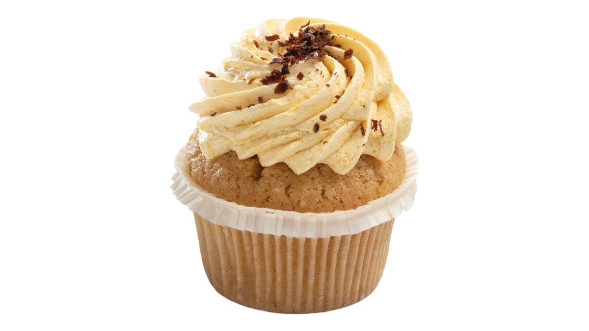 Maracuja-Cupcake (vegan)
