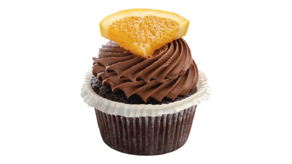 Schoko-Orange-Cupcake