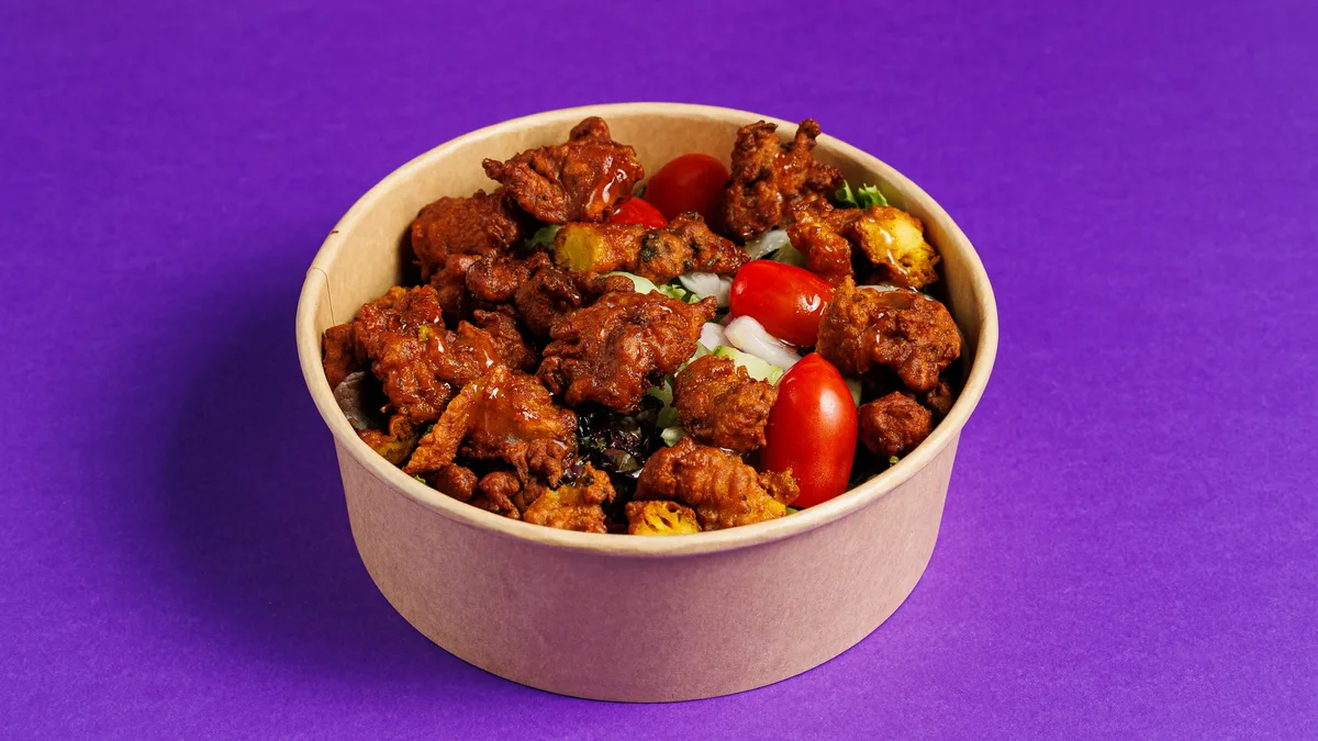 Pakora Salad