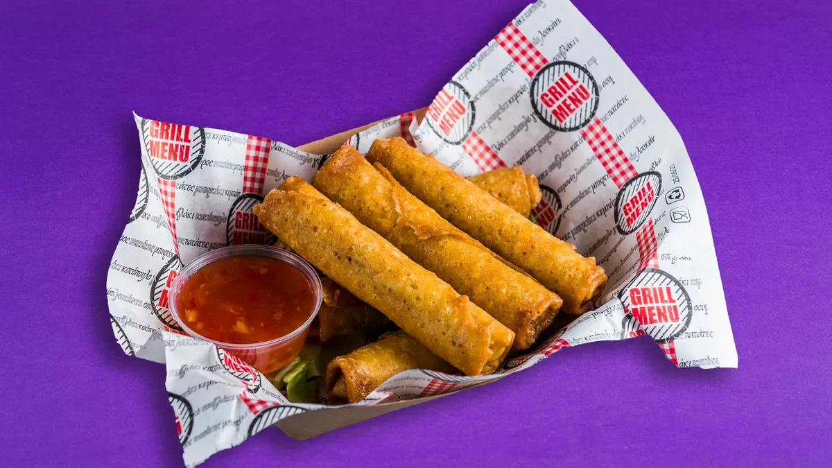 Spring Rolls με Λαχανικά