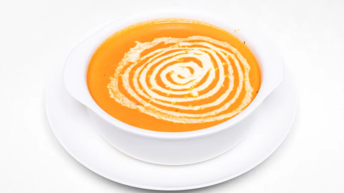 Indian Tomato Soup + mini Naan