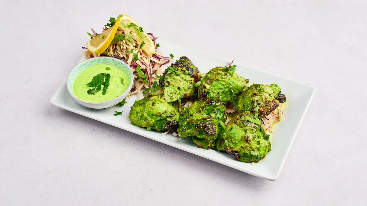 Chicken Hariyali Tikka
