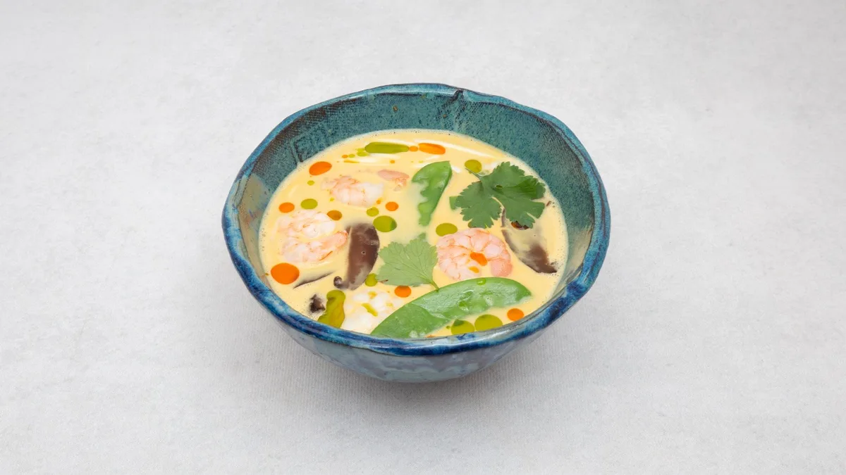 Coconut Prawns Soup