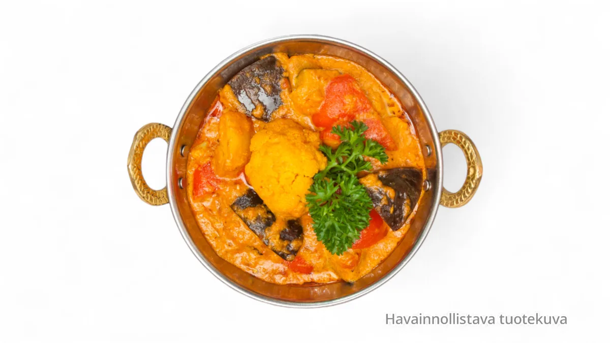 135. Härkää aloo curry