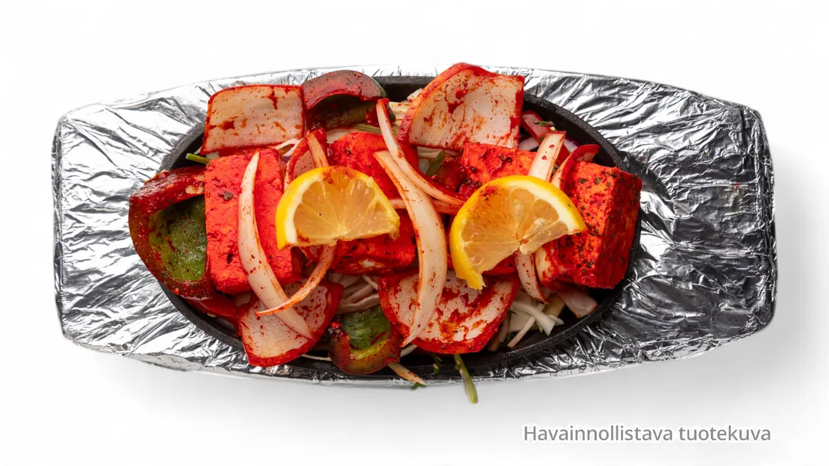 29. Paneer tikka sizzler