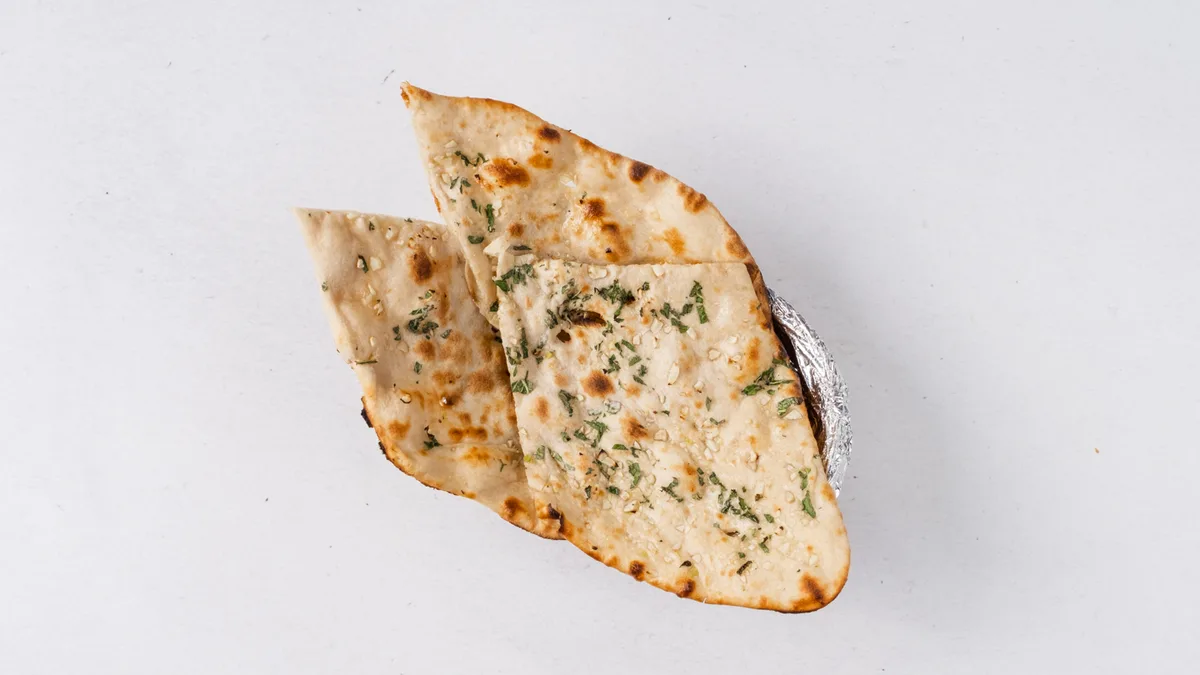 Garlic naan