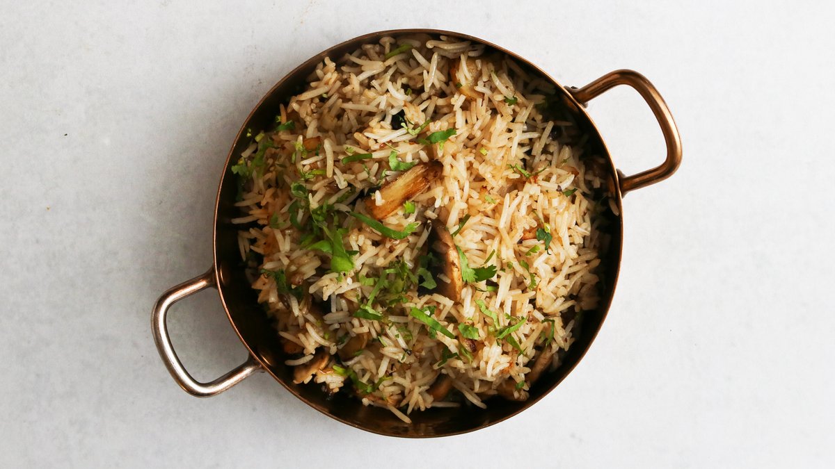 Mushroom rice