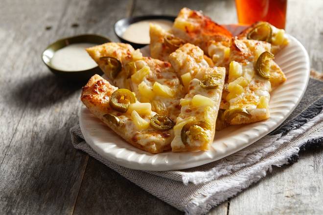 Garlic Sticks w/ Jalapenos and Pineapple