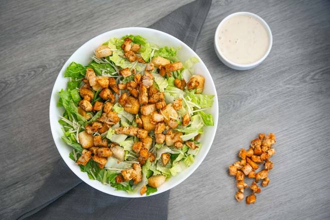 Spicy Chicken Caesar Salad