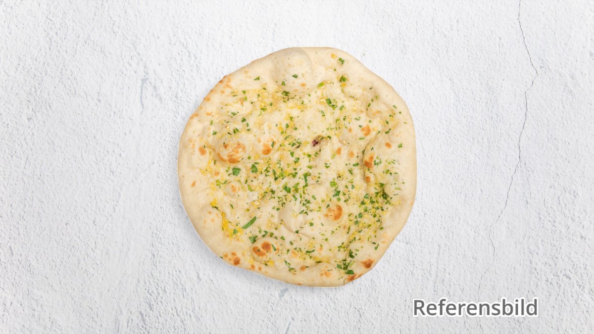 Vitlök Naan