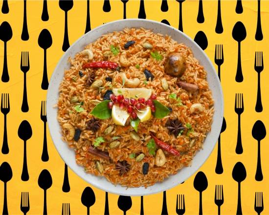 Blazin' Vegetable Biryani
