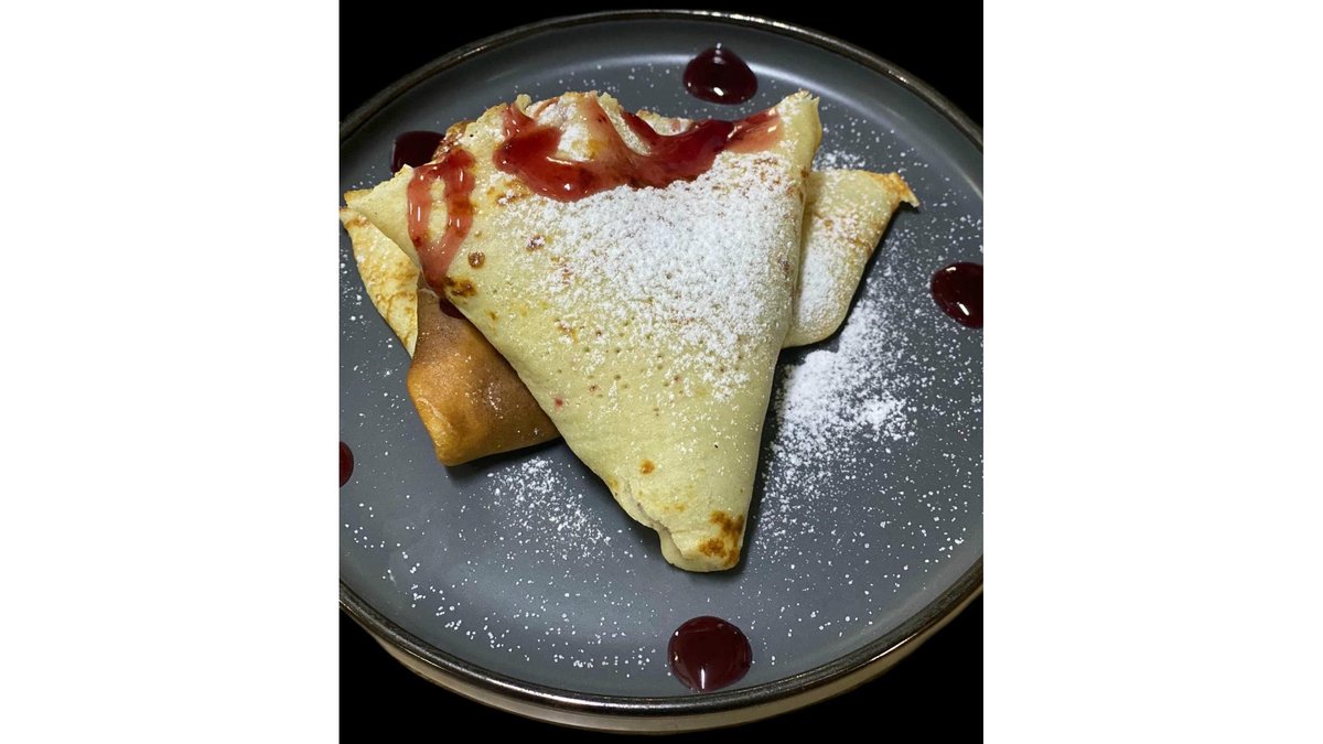 Clătite cu dulceață