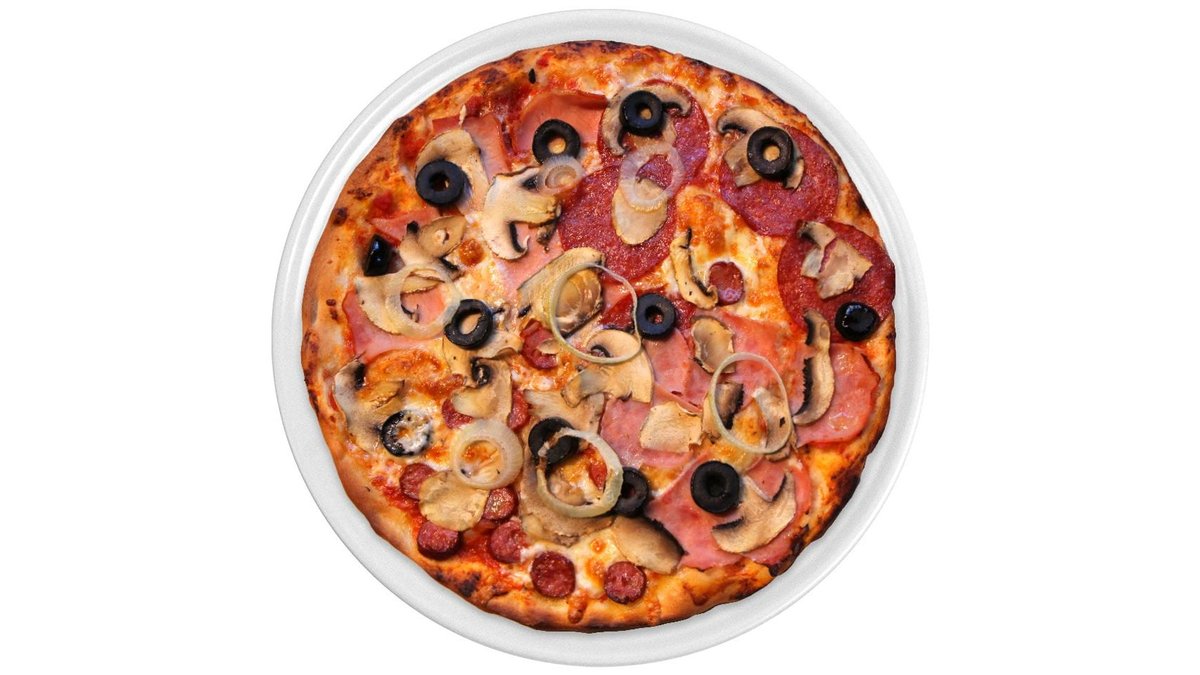 Pizza quattro carni