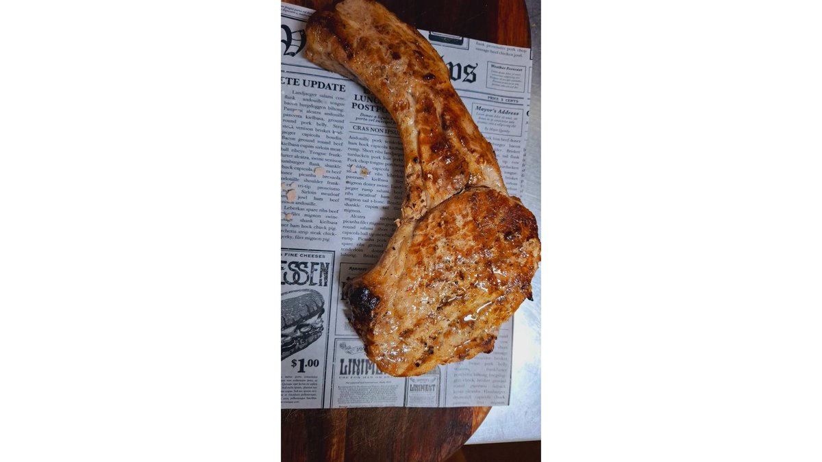 Tomahawk de porc
