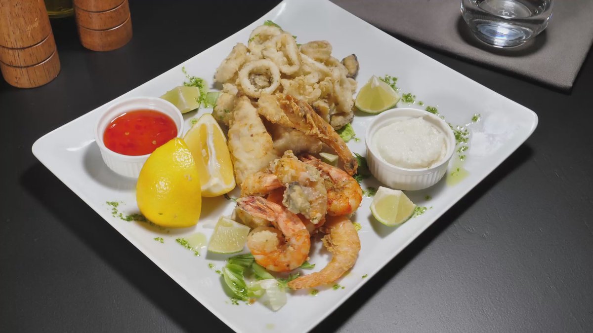 Fritto misto di frutti di mare