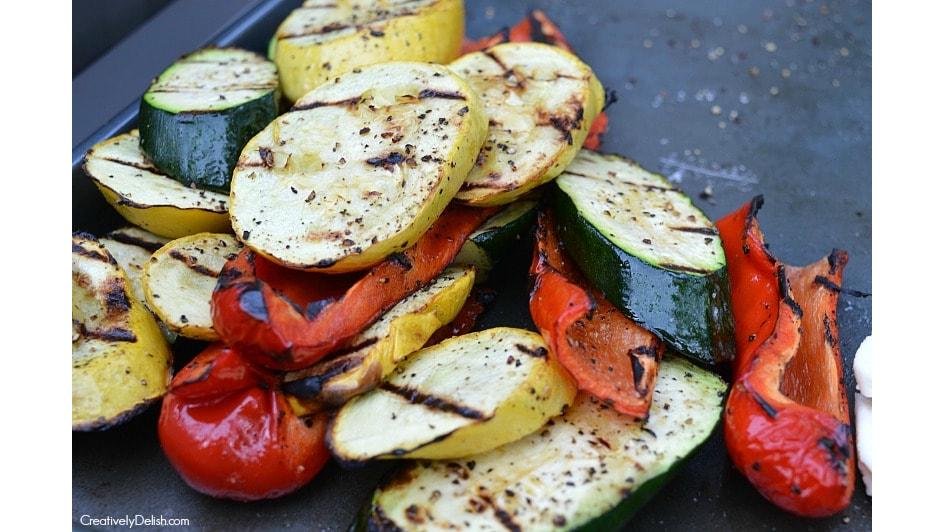 Grilled vegetables