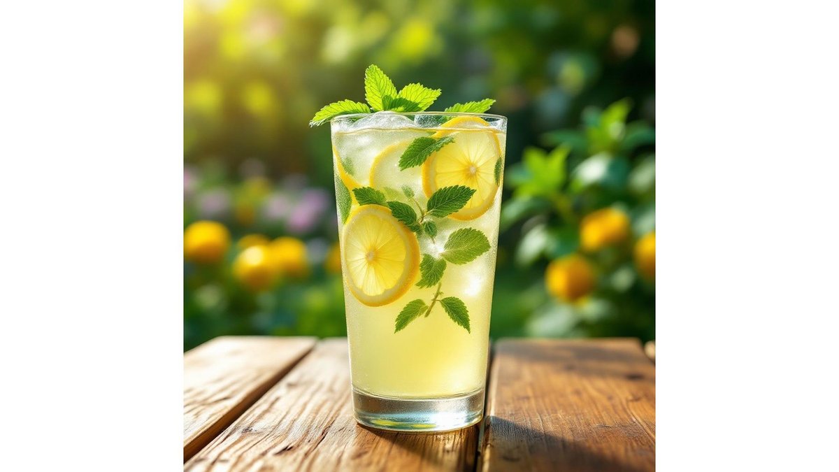 Limonadă cu mentă