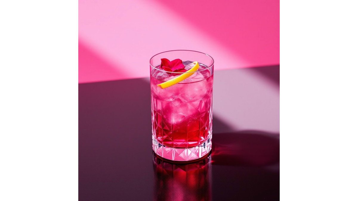 Redberries and Rose Lemonade