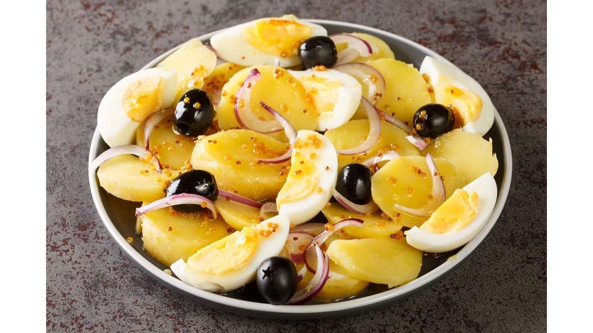 Salată de cartofi (orientală)