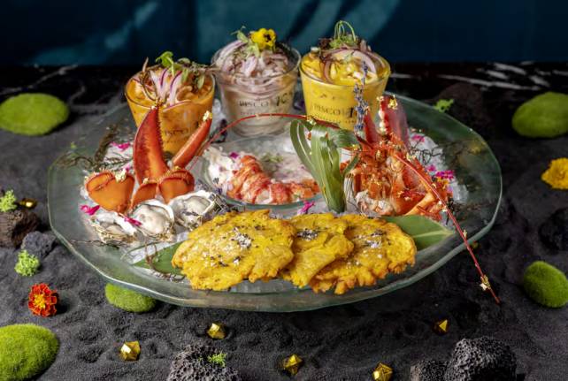 Ceviche Threesome Lobster