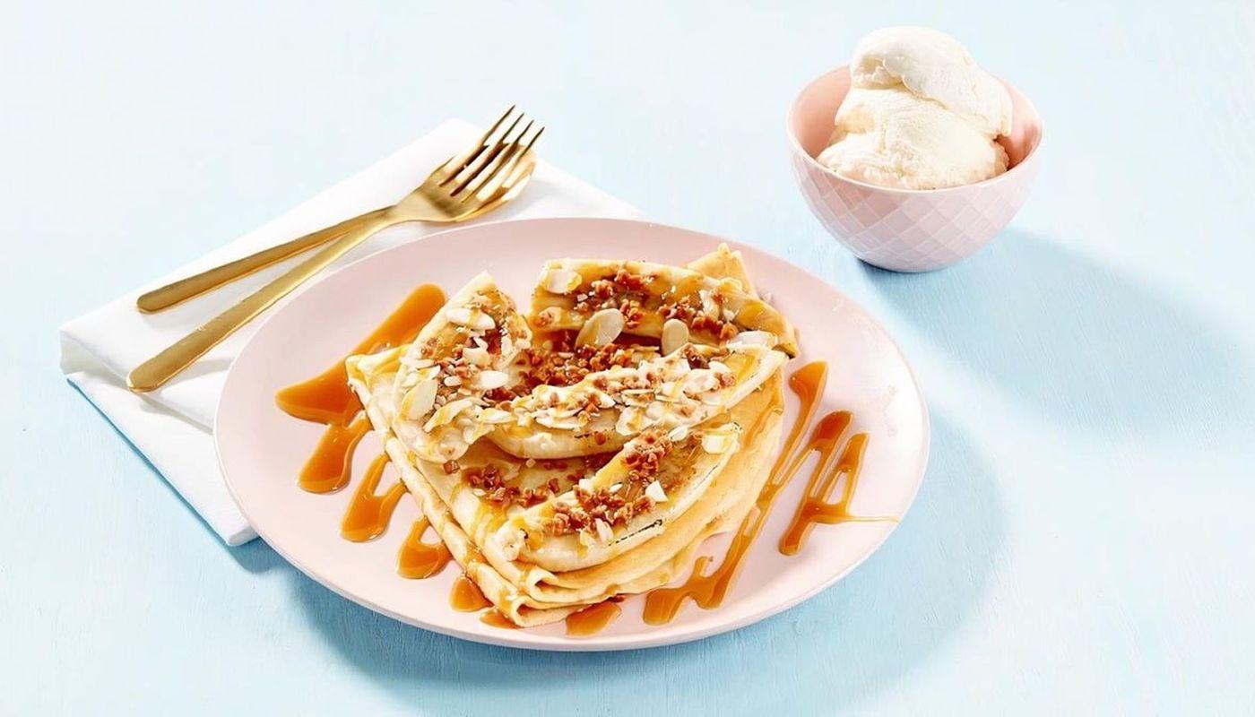 Banofee Brûlée Crepe