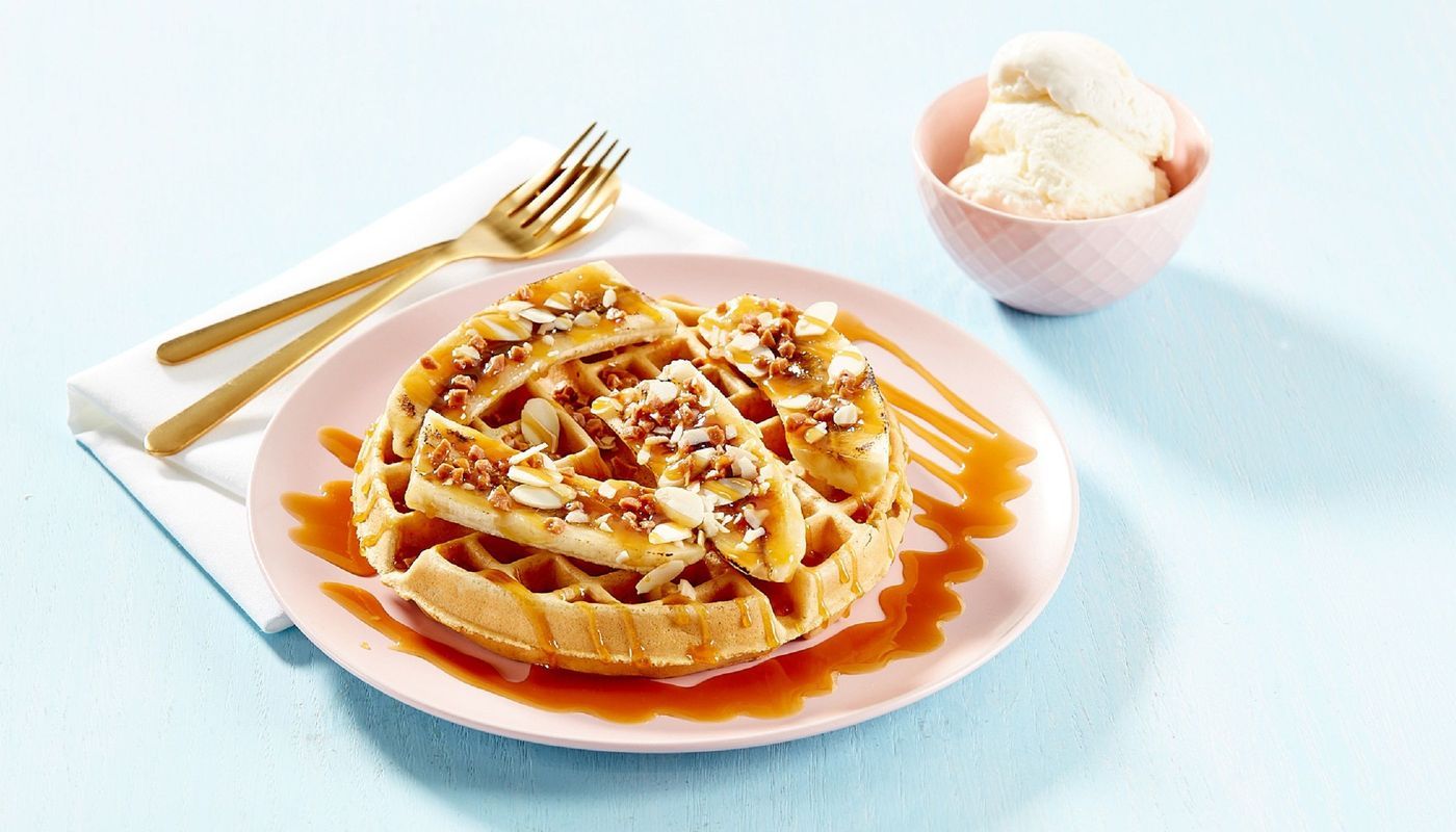 Banoffee Brûlée Waffle