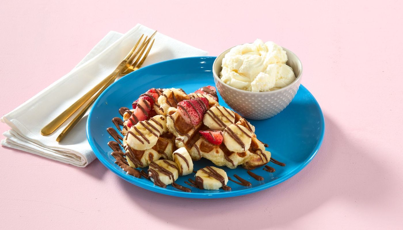 Berry Banana Bliss Croffle