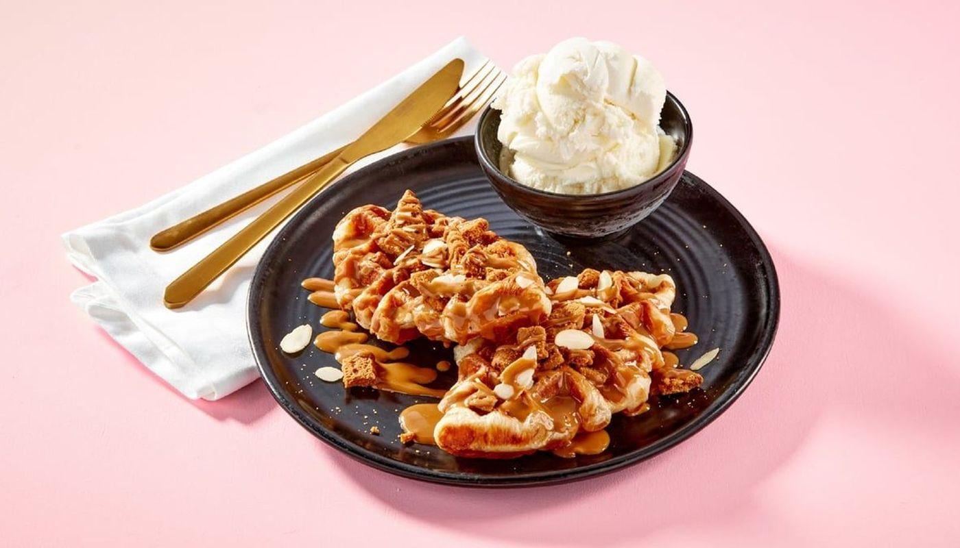 Cookie Butter Heaven Croffle