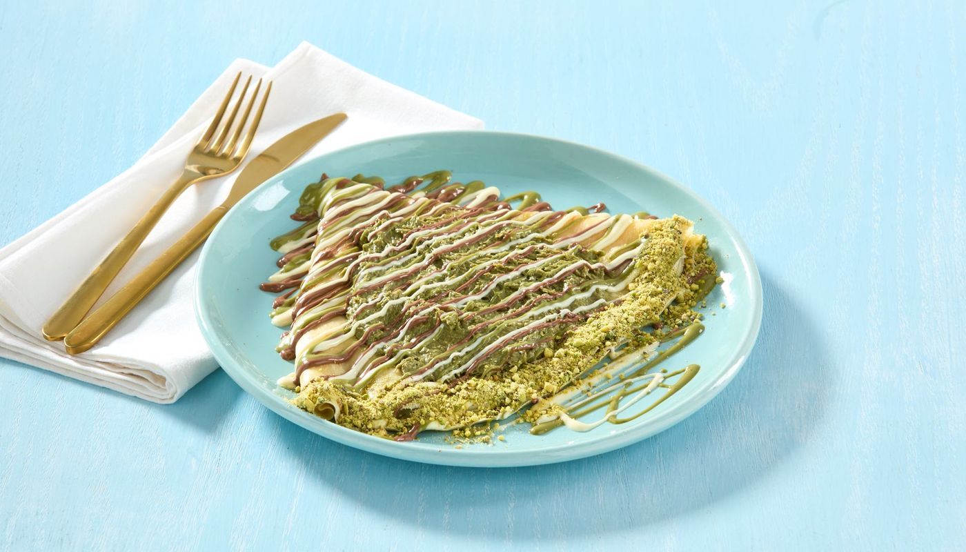 Kunafa Delight Crepe