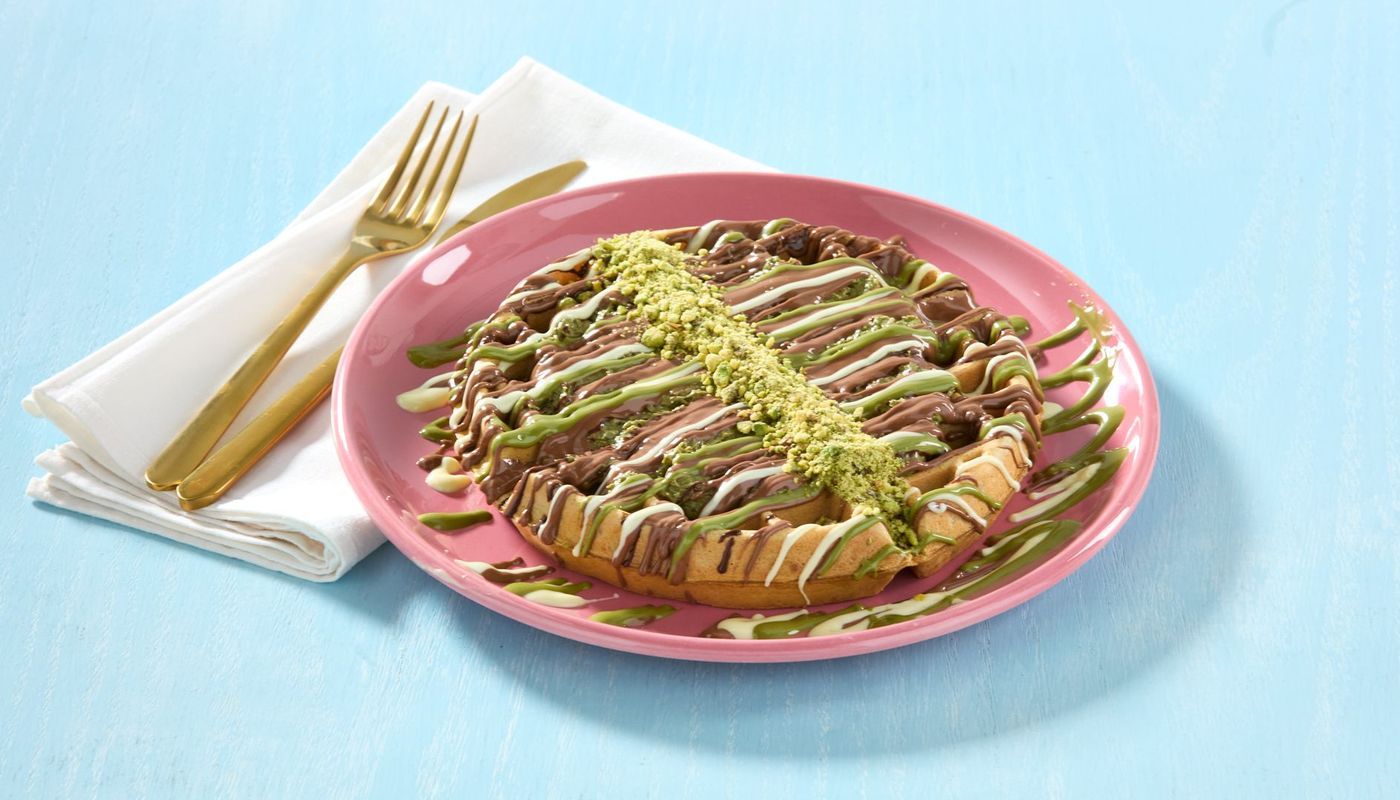 Kunafa Delight Waffle