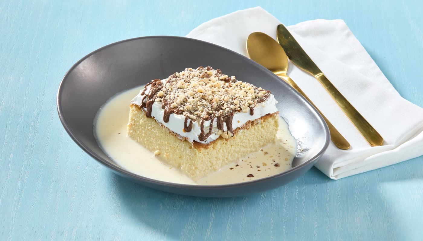 MilkCake-Hazelnut and Nutella