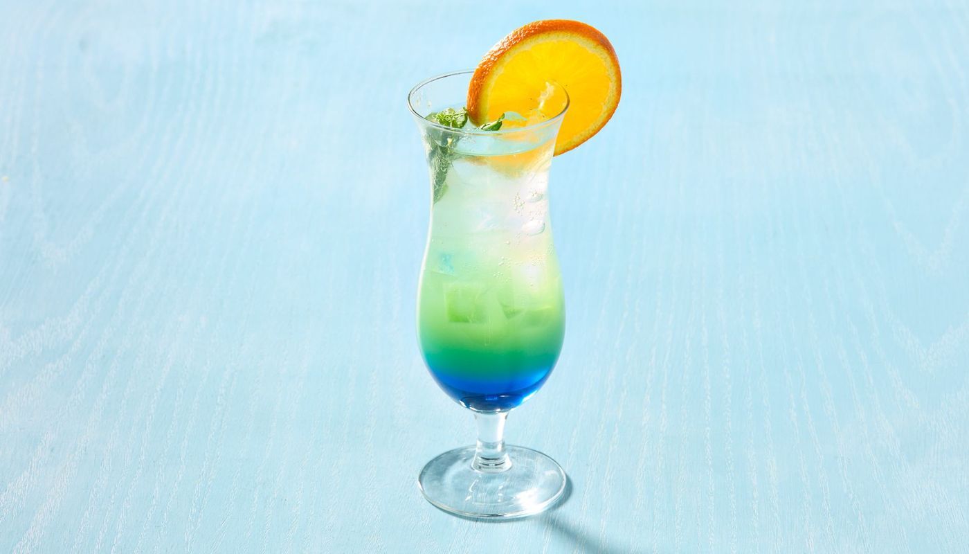 Orange Blue Curacao