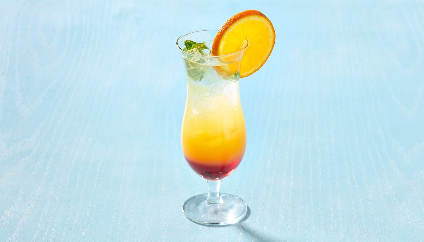 Orange Strawberry Mojito