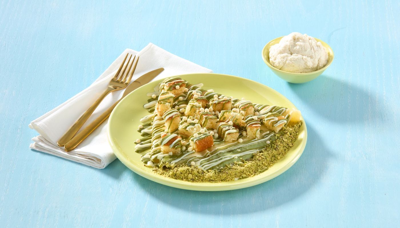 Pistachio Crepe