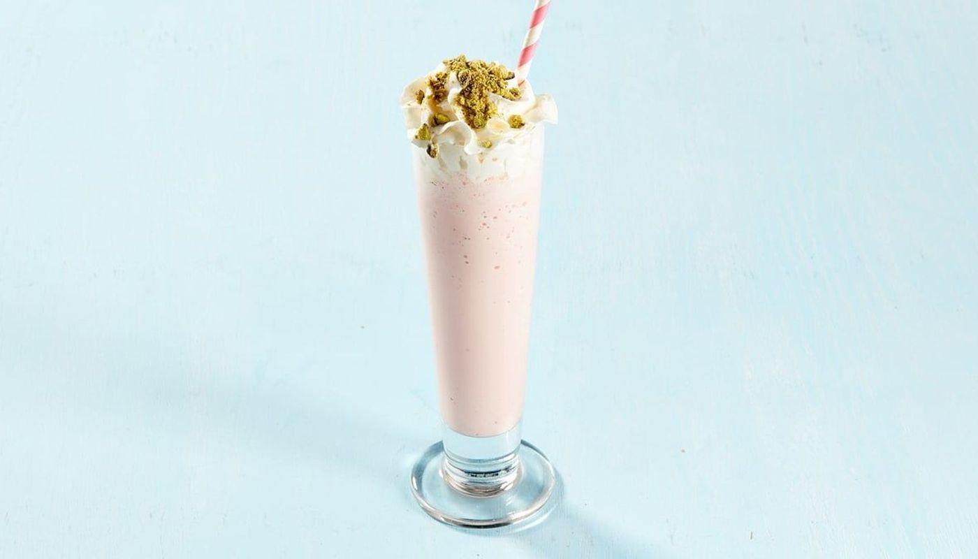 Rosy and Nutty Milkshake - Large