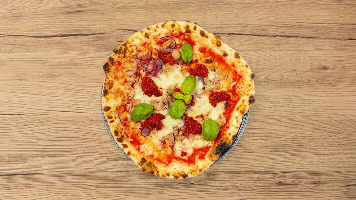 PIZZA TONNO CON 'NDUJA 🌶️🌶️