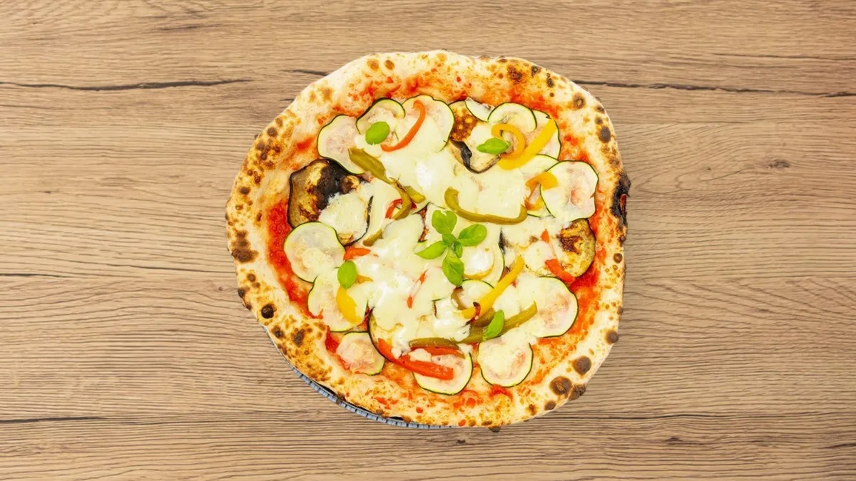 PIZZA VEGETARIANA  🌿