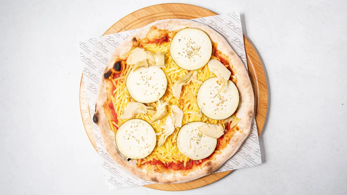 Pizza Vegan Aubergine