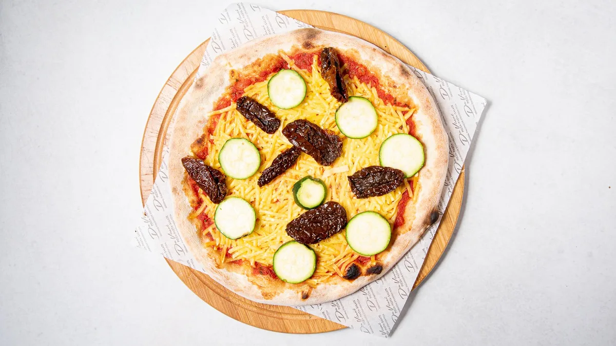 Pizza Vegan Zucchini