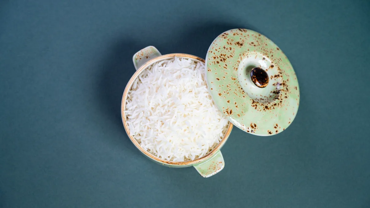 Basmati Rice 🌱 (Flour-free, Lactose-free)