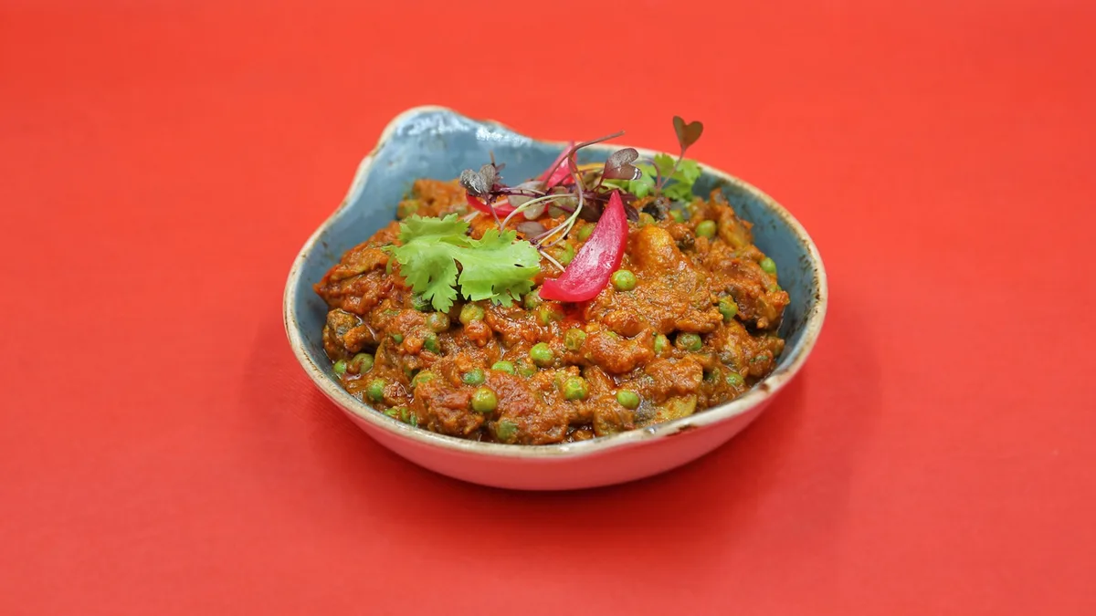 Mushroom Mutter Masala 🌶️(Flour-free)