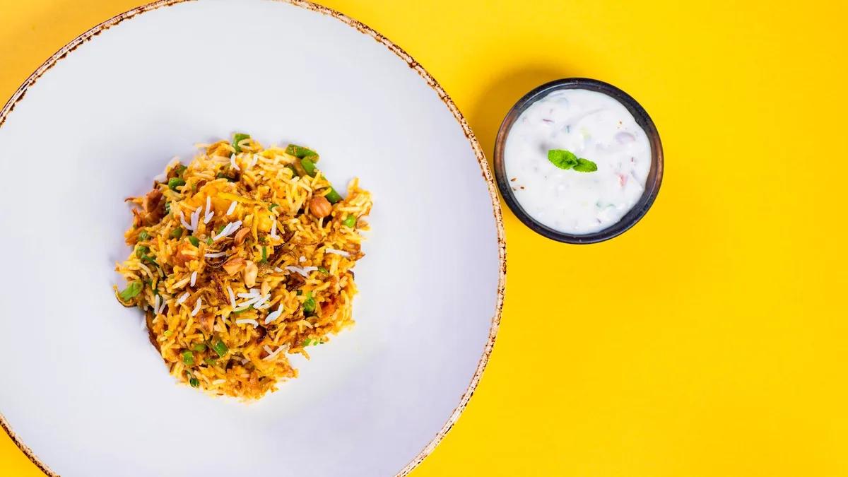 Vegetarian Biryani 🌶️