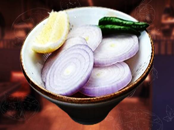 Onion, Lemon and Green Chillies